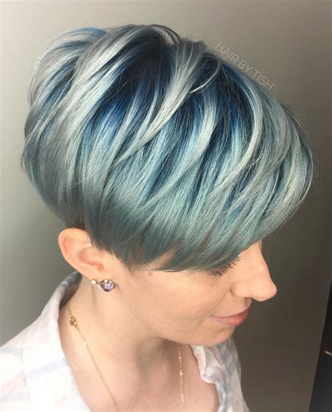 short hair dye ideas|short dyed hair female.